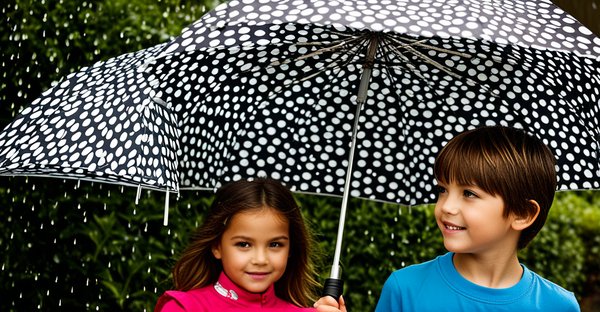 Parapluies pour enfants : designs ludiques et sécurité assurée